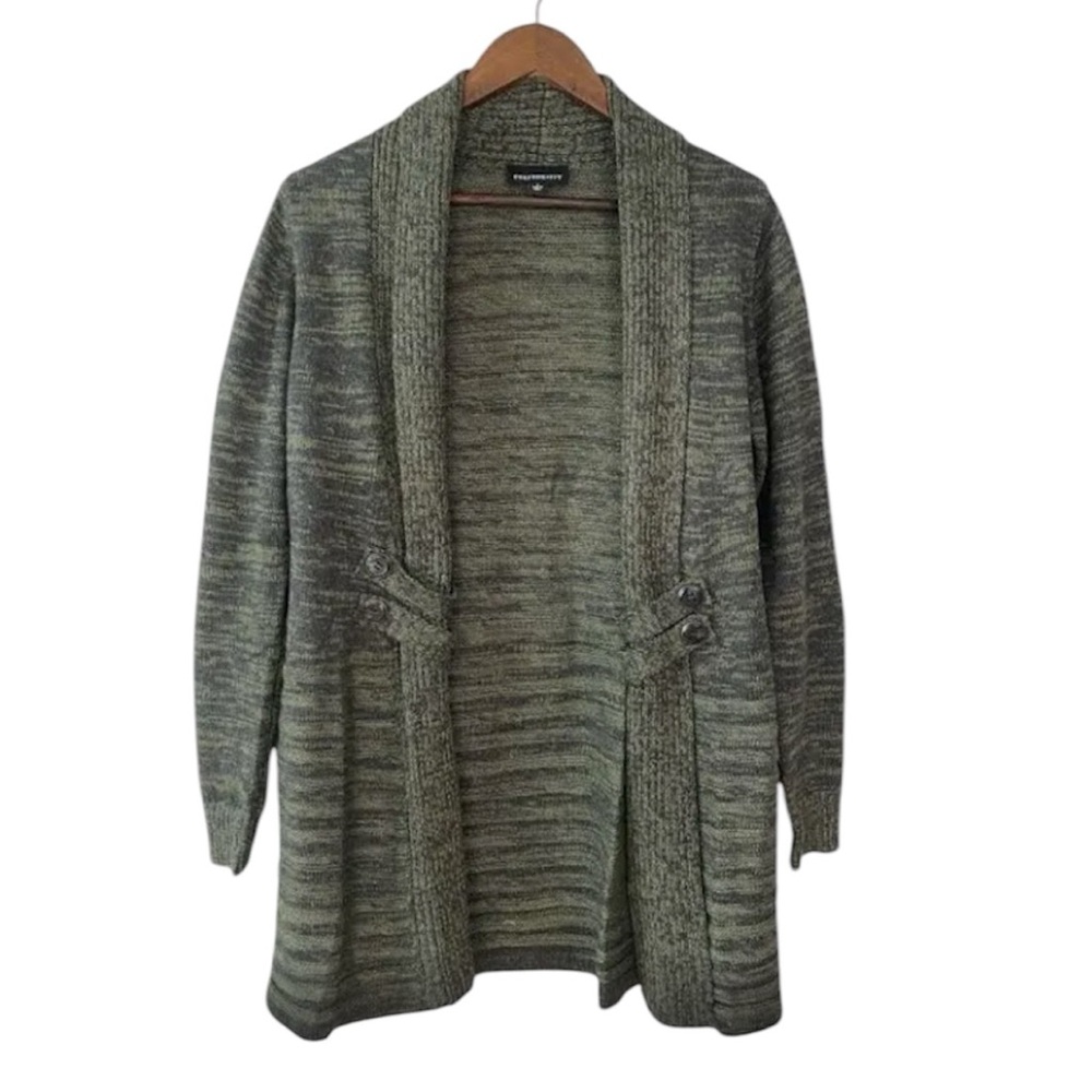 Fortune & Ivy tab detail cardigan